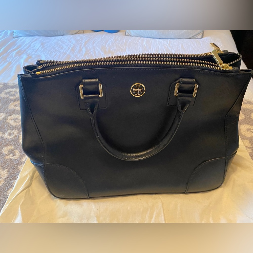 Tory Burch Leather Tote with Strap